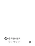 Preview for 16 page of GREINER 0815502 Mounting And Operating Manual