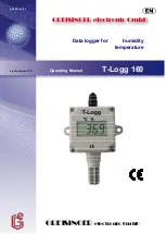 GREISINGER electronic T-Logg 160 Operating Manual preview