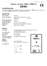 GREISINGER EBW2 Quick Manual preview