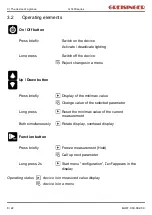 Preview for 8 page of GREISINGER G 1400 Series Quick Reference Manual