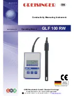 Предварительный просмотр 1 страницы GREISINGER GLF 100 RW Operating Manual