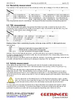 Предварительный просмотр 8 страницы GREISINGER GMH 5430 Operating Manual