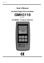 Предварительный просмотр 1 страницы GREISINGER GMH3110 User Manual