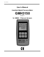 GREISINGER GMH3150 User Manual предпросмотр