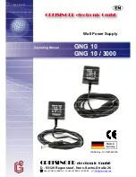 GREISINGER GNG 10 Operating Manual предпросмотр