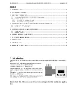 Предварительный просмотр 2 страницы GREISINGER GRA 010 VO Operating Manual