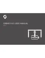 Предварительный просмотр 1 страницы GREMSY H3 User Manual