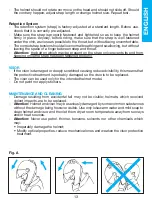 Preview for 13 page of Grex G4.2 PRO Safety And Instructions For Use