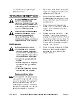 Preview for 11 page of Greyhound GREYHOUND 56072 Set Up And Operating Instructions Manual