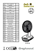 Preview for 1 page of Greyhound SafeLine TV 36-SL Mounting And Operating Manual