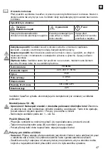 Preview for 47 page of Greyhound SafeLine TV 36-SL Mounting And Operating Manual