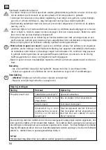 Preview for 54 page of Greyhound SafeLine TV 36-SL Mounting And Operating Manual