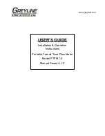 Preview for 1 page of Greyline Instruments A.1.2 Series User Manual