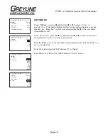 Preview for 12 page of Greyline Instruments A.1.2 Series User Manual