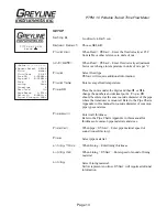 Preview for 13 page of Greyline Instruments A.1.2 Series User Manual