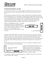 Preview for 19 page of Greyline Instruments A.1.2 Series User Manual