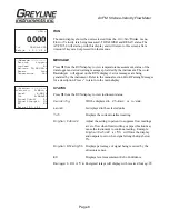 Предварительный просмотр 9 страницы Greyline Instruments AVFM 5.0 User Manual