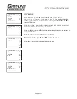 Предварительный просмотр 11 страницы Greyline Instruments AVFM 5.0 User Manual