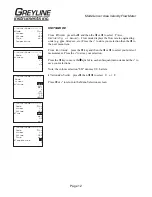 Preview for 12 page of Greyline Instruments AVMS 5.1 User Manual