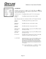 Preview for 13 page of Greyline Instruments AVMS 5.1 User Manual