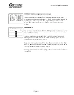 Preview for 9 page of Greyline Instruments DFM 5.0 User Manual