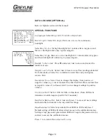 Preview for 13 page of Greyline Instruments DFM 5.0 User Manual
