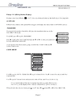 Preview for 7 page of Greyline Instruments DFM-IV User Manual