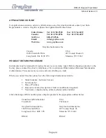 Preview for 24 page of Greyline Instruments DFM-IV User Manual