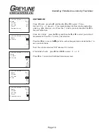 Preview for 10 page of Greyline Instruments MantaRay User Manual