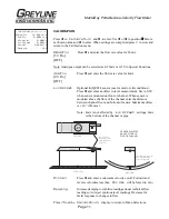 Preview for 11 page of Greyline Instruments MantaRay User Manual