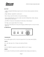 Preview for 4 page of Greyline Instruments PDFM 5.0 User Manual