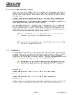 Preview for 10 page of Greyline Instruments PORTAFLOW PT500 User Manual