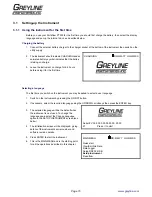 Preview for 16 page of Greyline Instruments PORTAFLOW PT500 User Manual