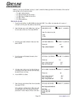 Preview for 18 page of Greyline Instruments PORTAFLOW PT500 User Manual