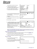 Preview for 21 page of Greyline Instruments PORTAFLOW PT500 User Manual