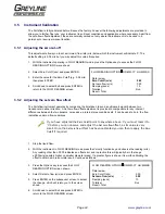 Preview for 24 page of Greyline Instruments PORTAFLOW PT500 User Manual