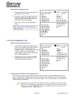 Preview for 33 page of Greyline Instruments PORTAFLOW PT500 User Manual