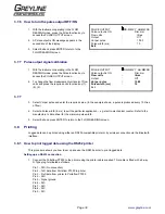 Preview for 39 page of Greyline Instruments PORTAFLOW PT500 User Manual