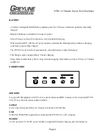 Preview for 4 page of Greyline Instruments PTFM 1.0 User Manual