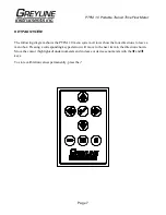 Preview for 7 page of Greyline Instruments PTFM 1.0 User Manual