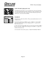 Preview for 10 page of Greyline Instruments SFM 6.1 Installation & Operation Instructions