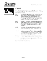 Preview for 12 page of Greyline Instruments SFM 6.1 Installation & Operation Instructions