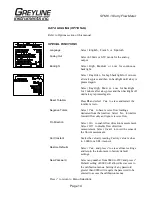 Preview for 14 page of Greyline Instruments SFM 6.1 Installation & Operation Instructions