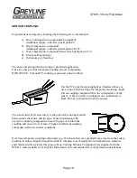 Preview for 18 page of Greyline Instruments SFM 6.1 Installation & Operation Instructions