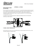 Preview for 30 page of Greyline Instruments SFM 6.1 Installation & Operation Instructions