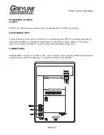 Preview for 33 page of Greyline Instruments SFM 6.1 Installation & Operation Instructions