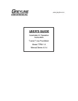 Preview for 1 page of Greyline Instruments TTFM 1.0 User Manual