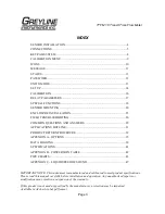 Preview for 3 page of Greyline Instruments TTFM 1.0 User Manual