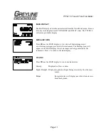 Preview for 11 page of Greyline Instruments TTFM 1.0 User Manual