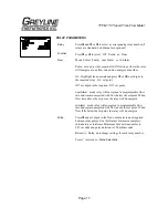 Preview for 17 page of Greyline Instruments TTFM 1.0 User Manual